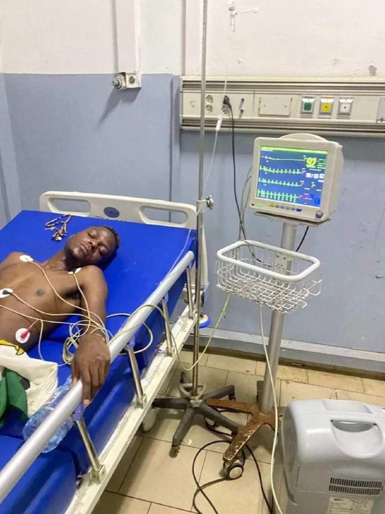 'My Heart Is Failing' - Warriors Superfan Aluvah Speaks After Collapsing In Cameroon
