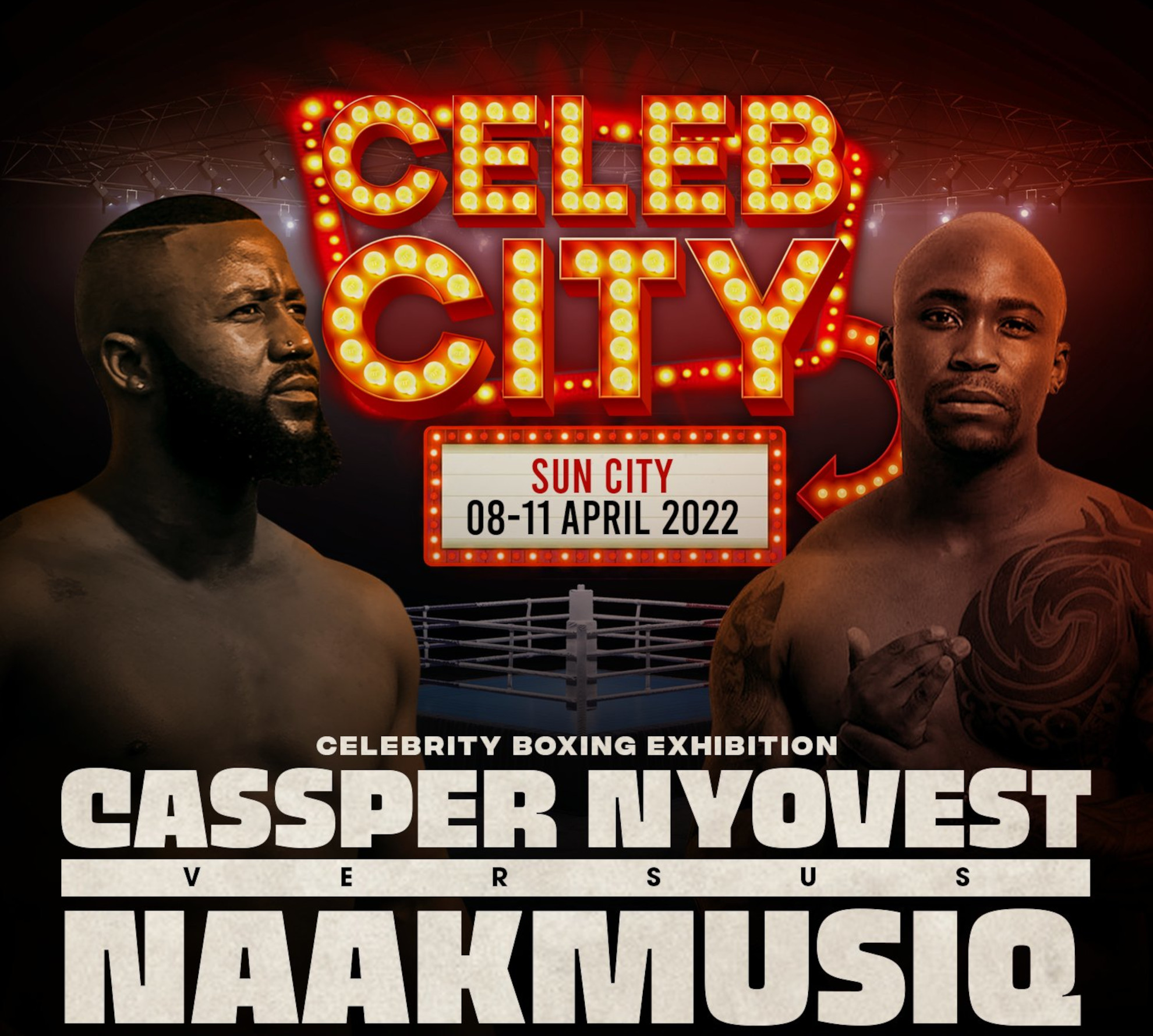 #CassperVsNaakMusiq: Tickets Sold Out Within 2 HOURS For Cassper Boxing Match Vs Naak MusiQ