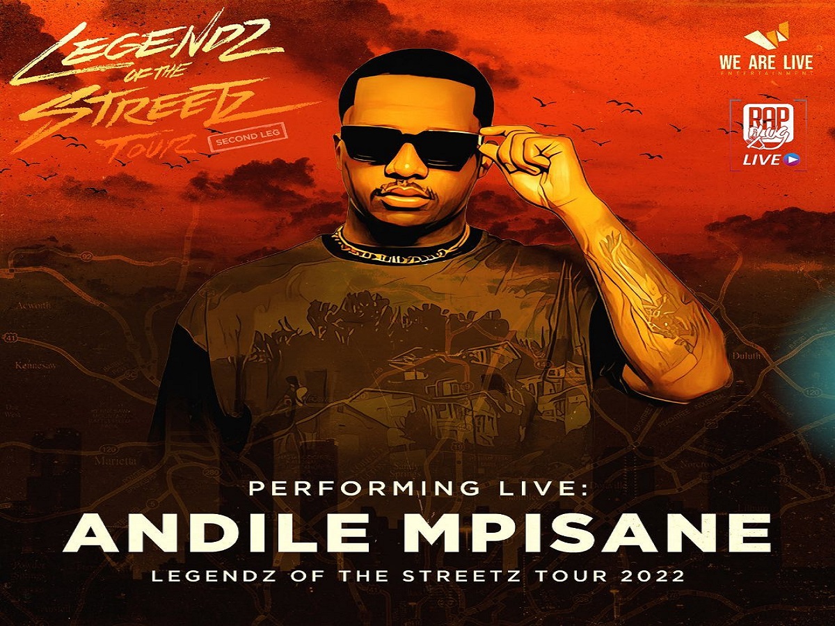 Mzansi Thinks Andile Mpisane Paid To Perform At Legends of The Street Tour Alongside Rick Ross
