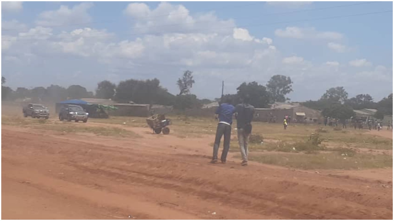 Chaos As Police Use Water Canon To Disperse CCC Supporters In Gokwe