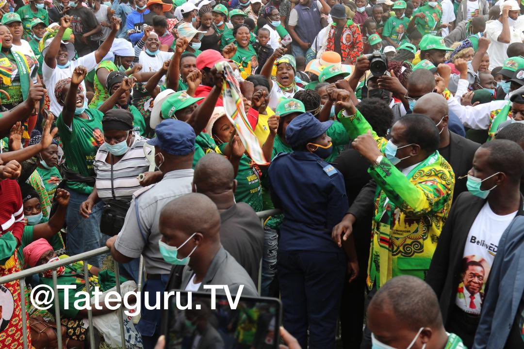 PICS| Scenes From Zanu PF Rally in St Mary's, Chitungwiza