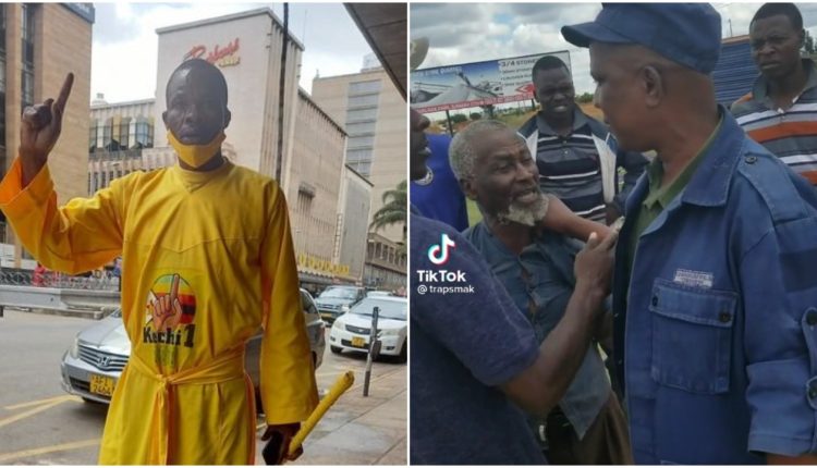 Trending On Social Media: Police Speaks On Madzibaba Veshanduko Arrest| Watch: Police Officer Drags An Old Man By The Collar