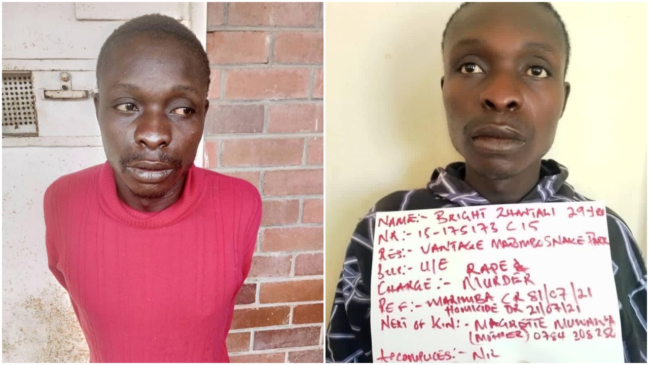 Zimbabweans React As Man Who Went On A Spree Raping & Murdering Women Is Arrested