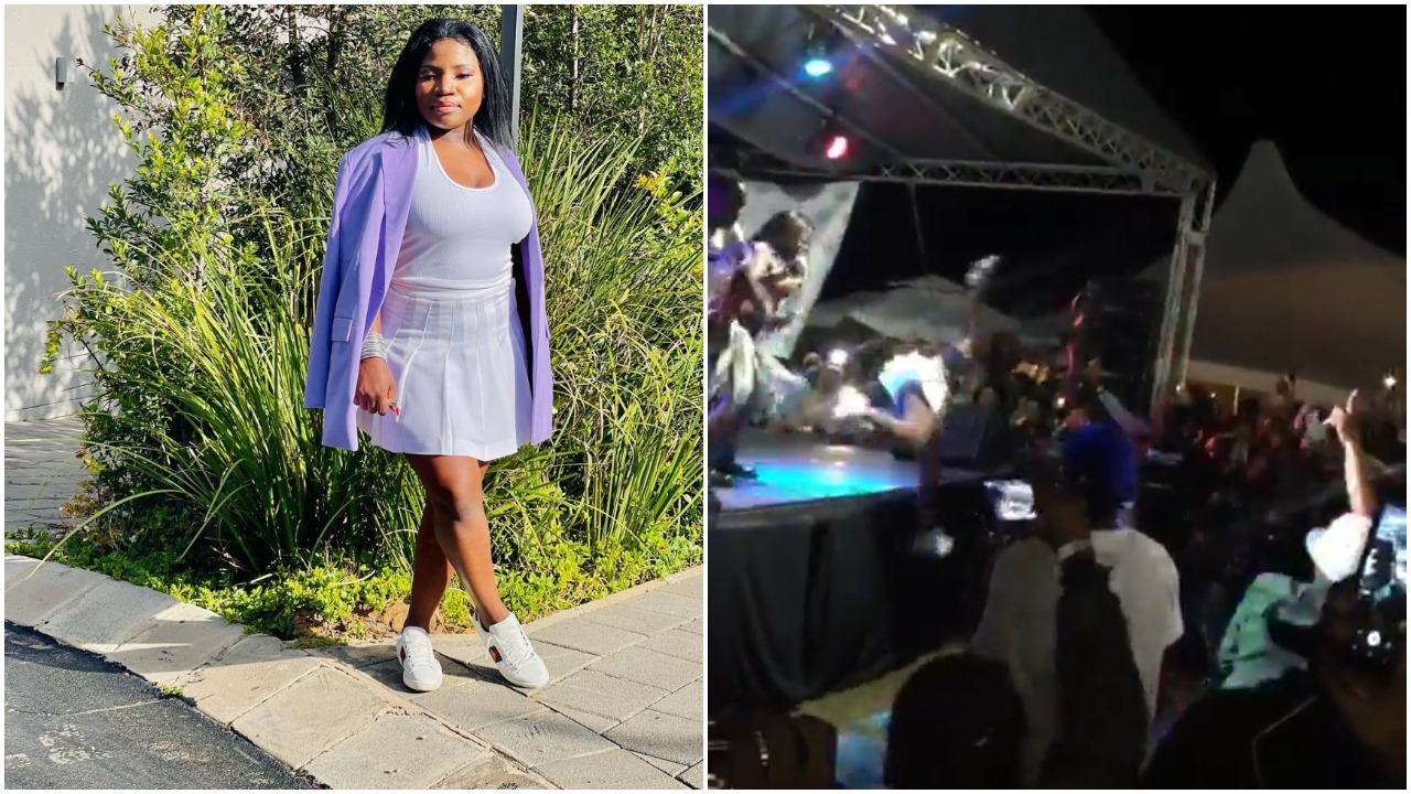 Makhadzi  Explains Why She Pushed Her Zimbabwean Dancer
