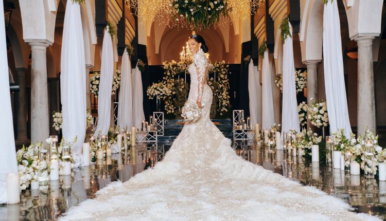 Connie Ferguson's Wedding Dress Breaks The Internet