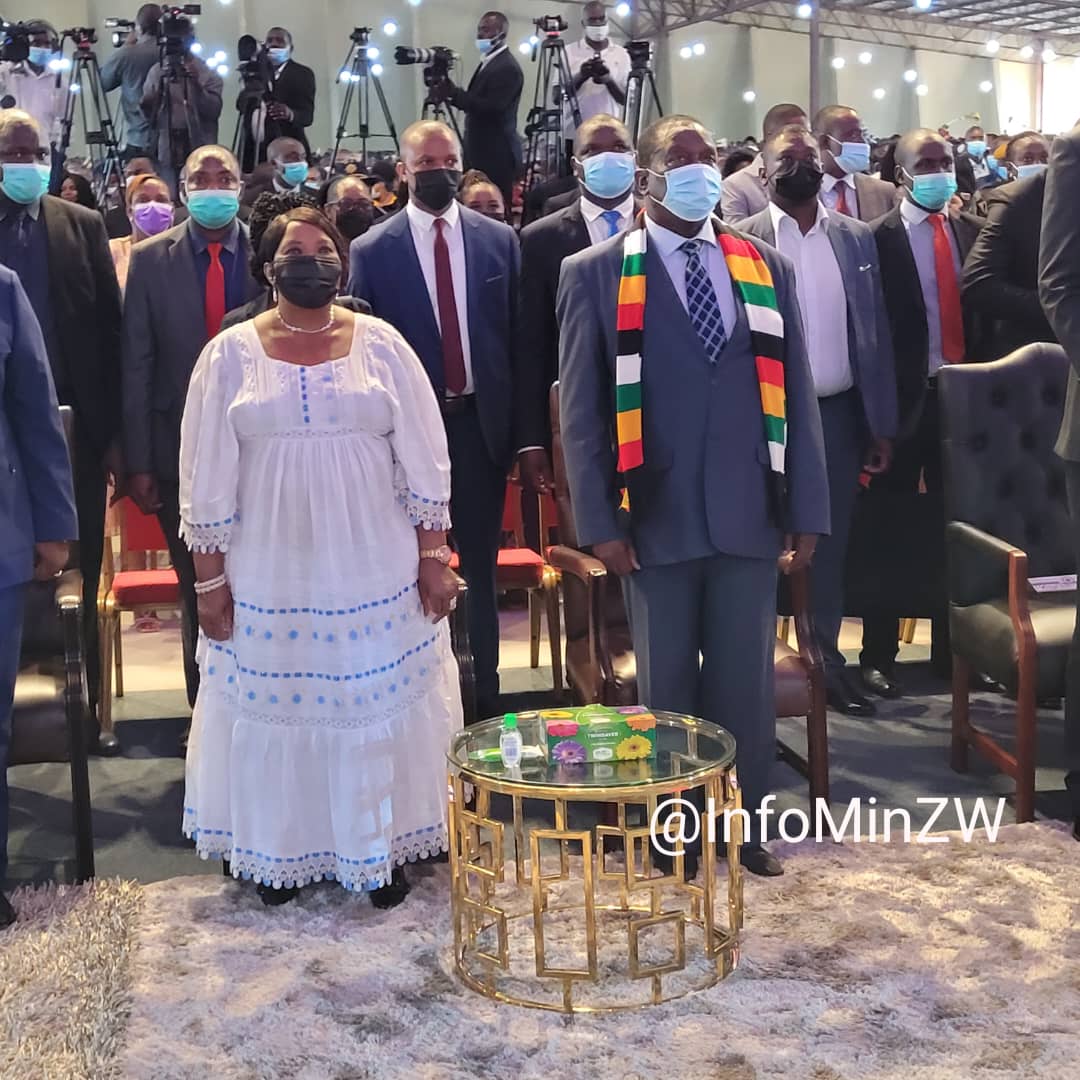WATCH| President Mnangagwa Attends Prophet Makandiwa Church’s International Easter Conference