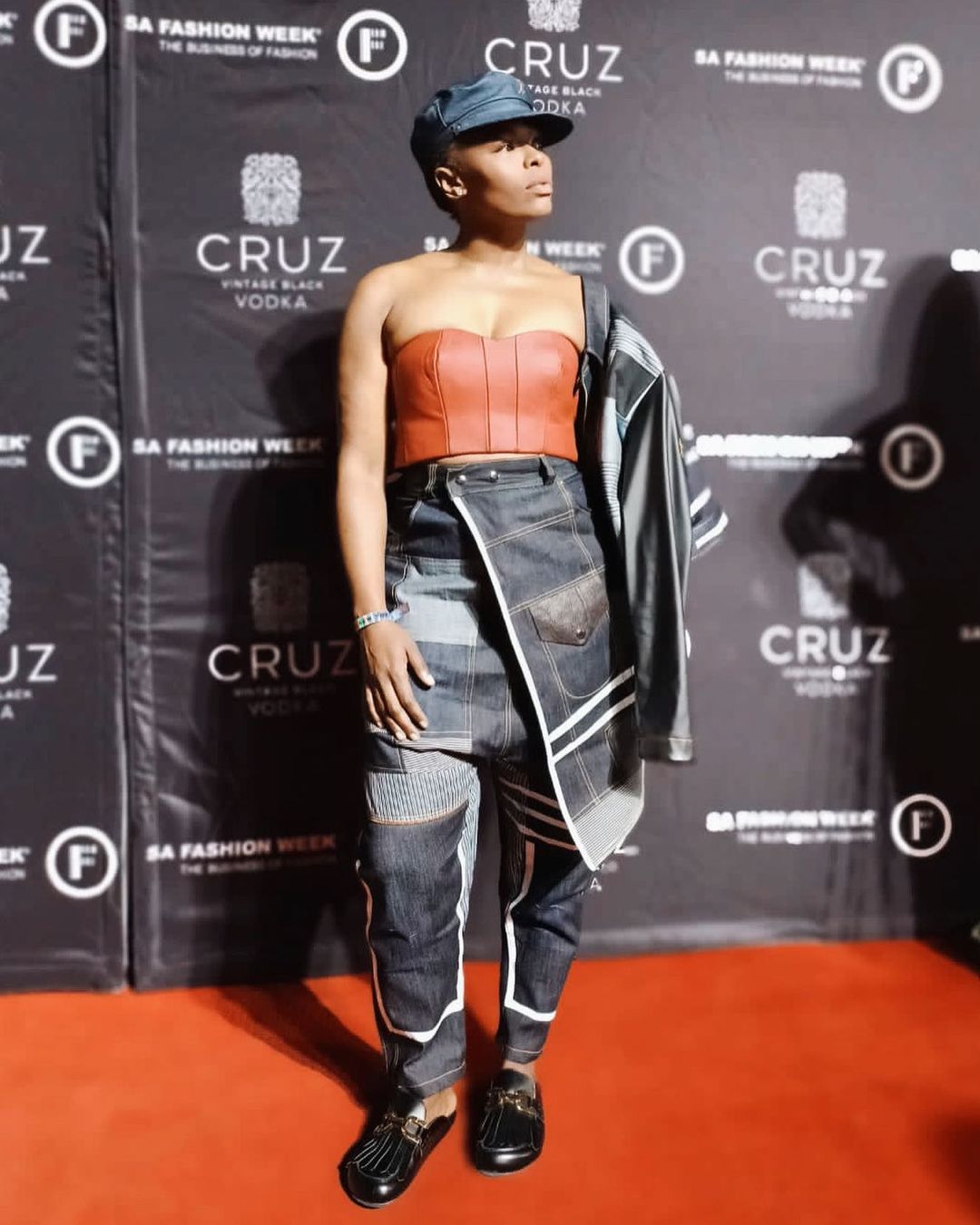 Unathi Mocked Over Her SA Fashion Week Launch Party Outfit 