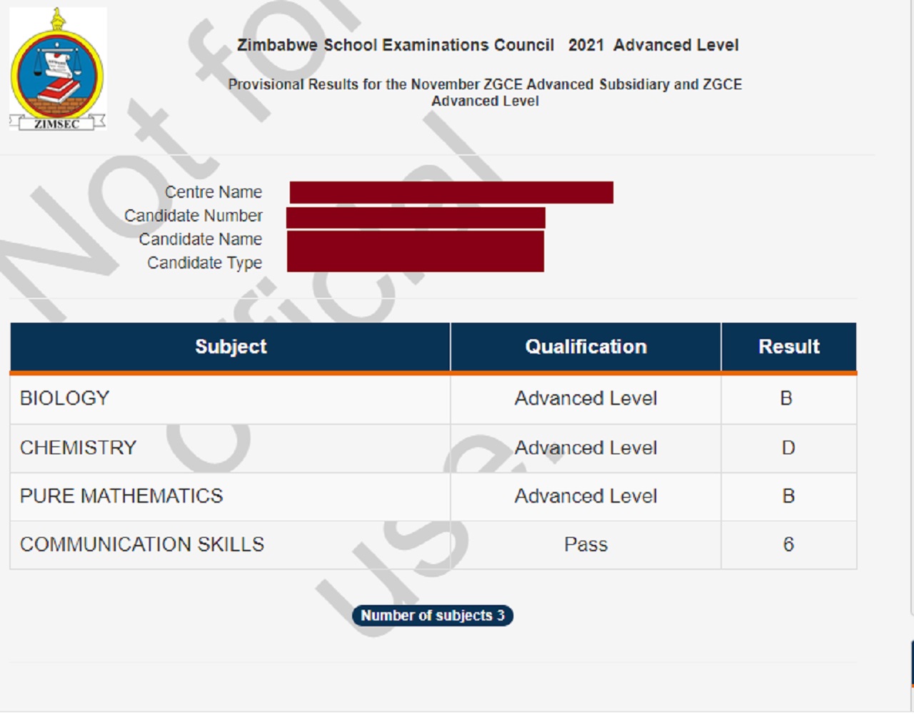 Here’s How You Can View ZIMSEC 2021 A Level Results Online In 2022 Without Getting Error Message