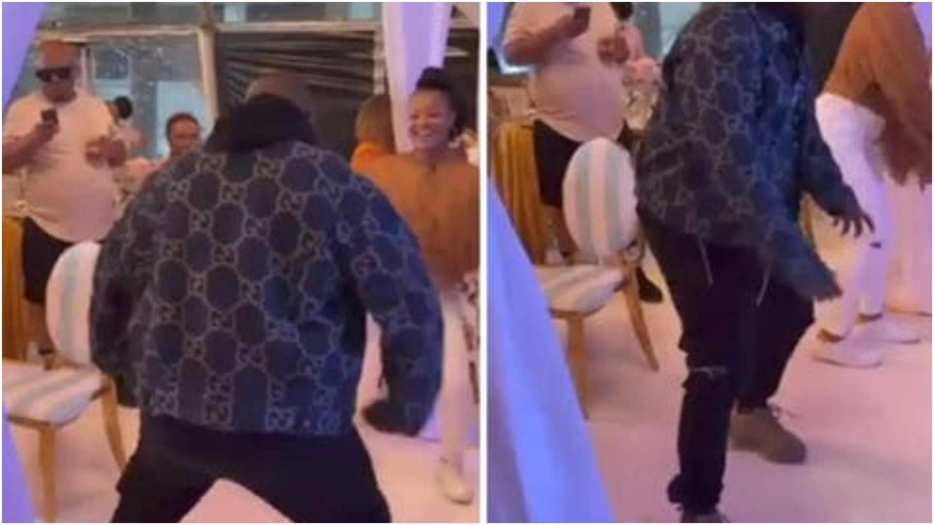 Video Of Andile Mpisane Dancing At The Baby Shower Of His Forthcoming Child Breaks The Internet 