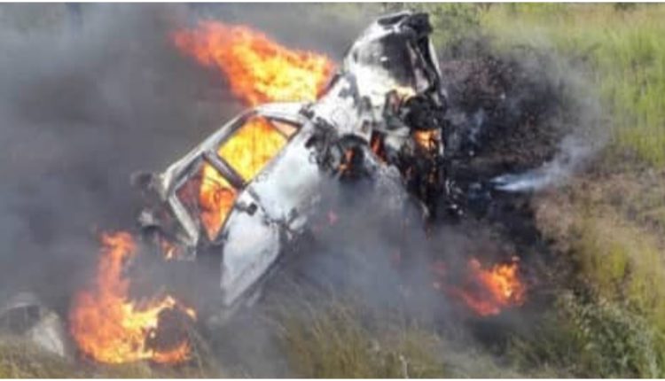 Five People Burnt Beyond Recognition In Masvingo-Mbalabala Road Accident