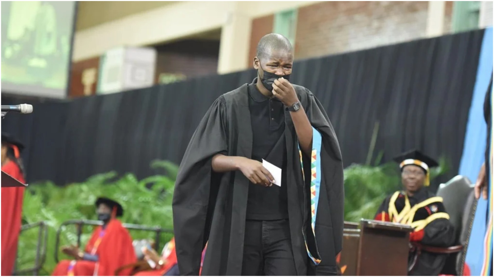 It Ended In Tears Of Joy: Crying  UKZN Student Dumisani Ngobesi Offered Permanent Job & Full Funding
