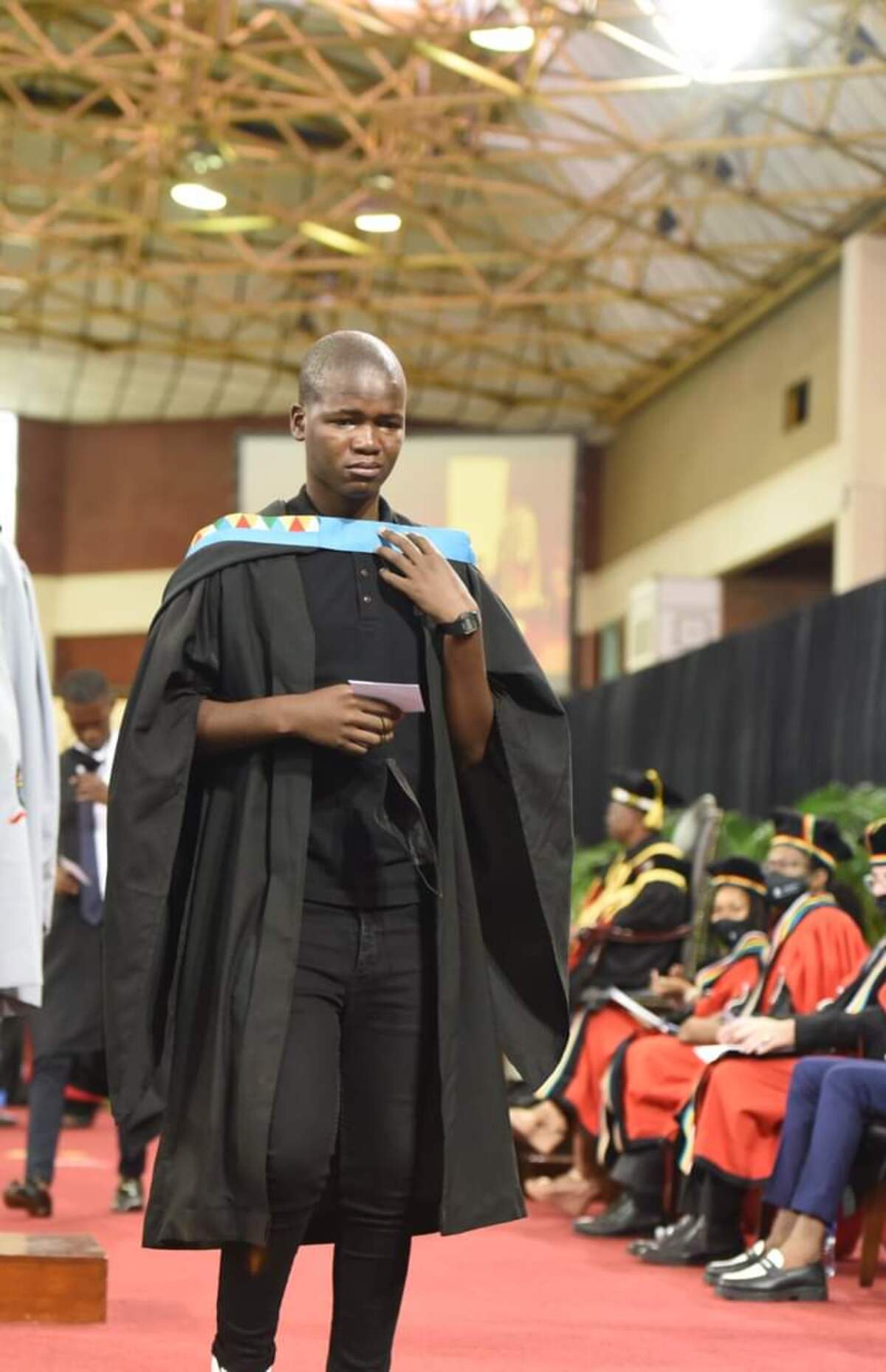 PICS: When Grace Locates You - Crying UKZN Student Who Could Not Afford Graduation Suit Celebrates 