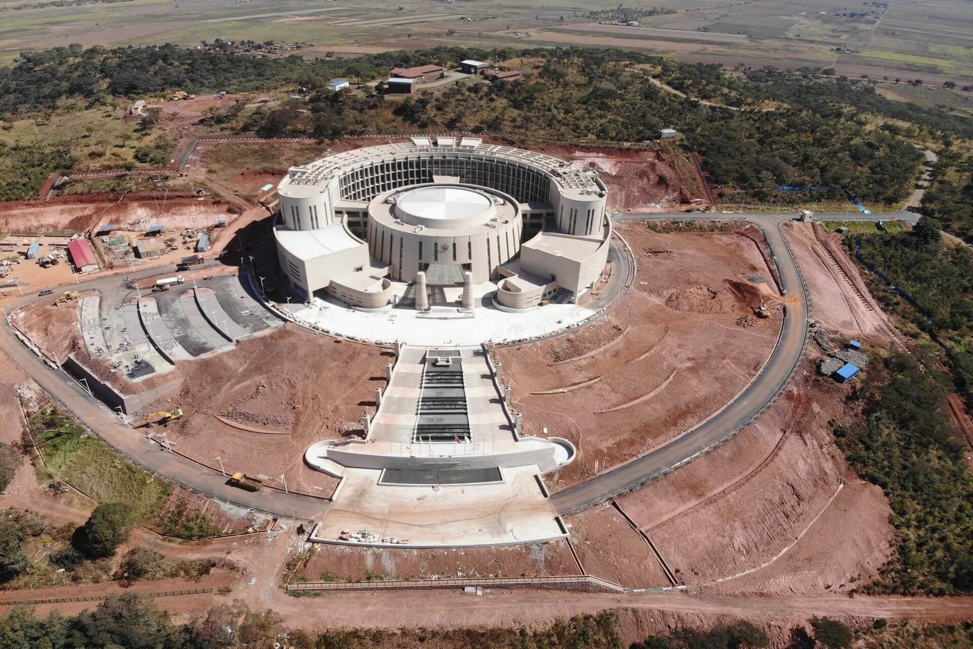 PICS: Zimbabwe’s New Parliament Building Looking Good At 96% Completion