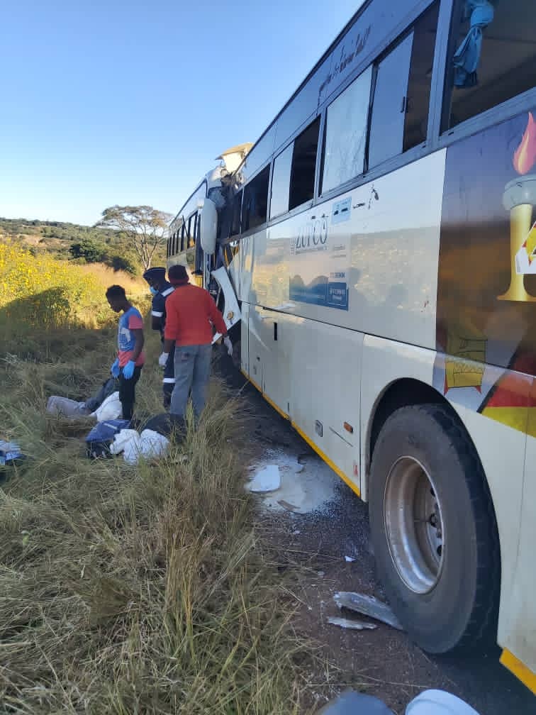 PICS: 4 Confirmed Dead, 67 Injured After 2 ZUPCO Buses Involved In Fatal Head-On Collision