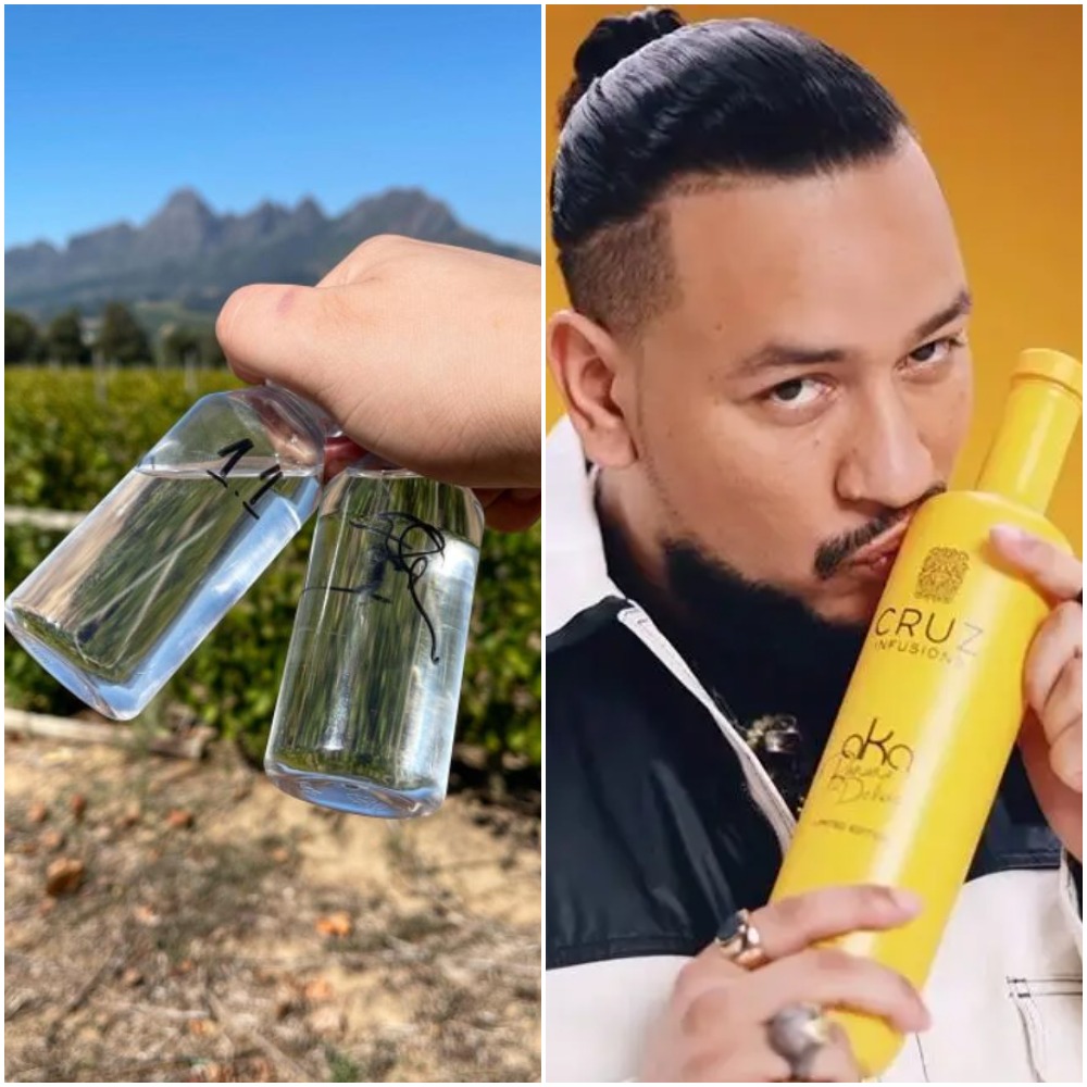 AKA Shows Off His New Alcohol Brand After Breaking Away From Cruz Vodka, Mzansi Is Disappointed!