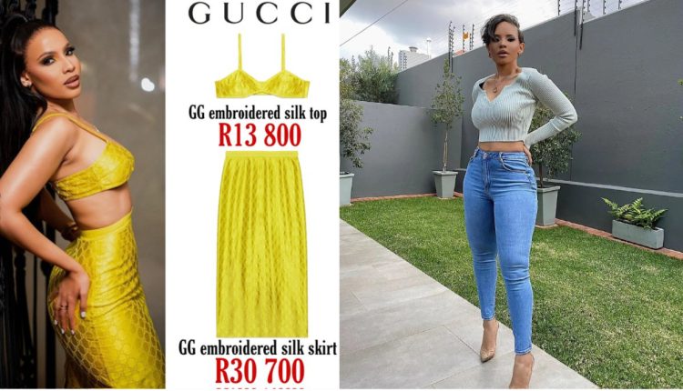 Pic: Thuli Phongolo's R44k Gucci Outfit Gets Mzansi Talking