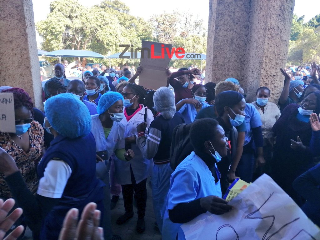 Nurses Strike Zimbabwe
