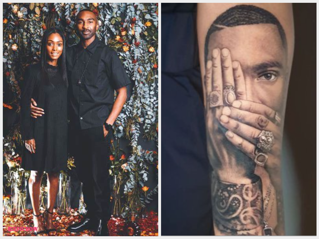 "He Sold His Soul To The Devil", Bianca Naidoo's Tattoo Of Her Husband Sparks Illuminati Rumours