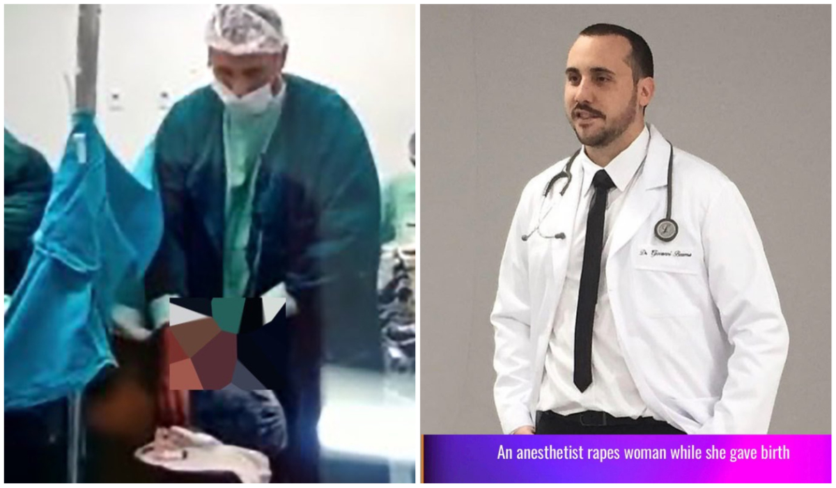VIDEO| Doctor Caught On Camera Inserting His Manhood Into A Pregnant Woman’s Mouth While Giving Birth