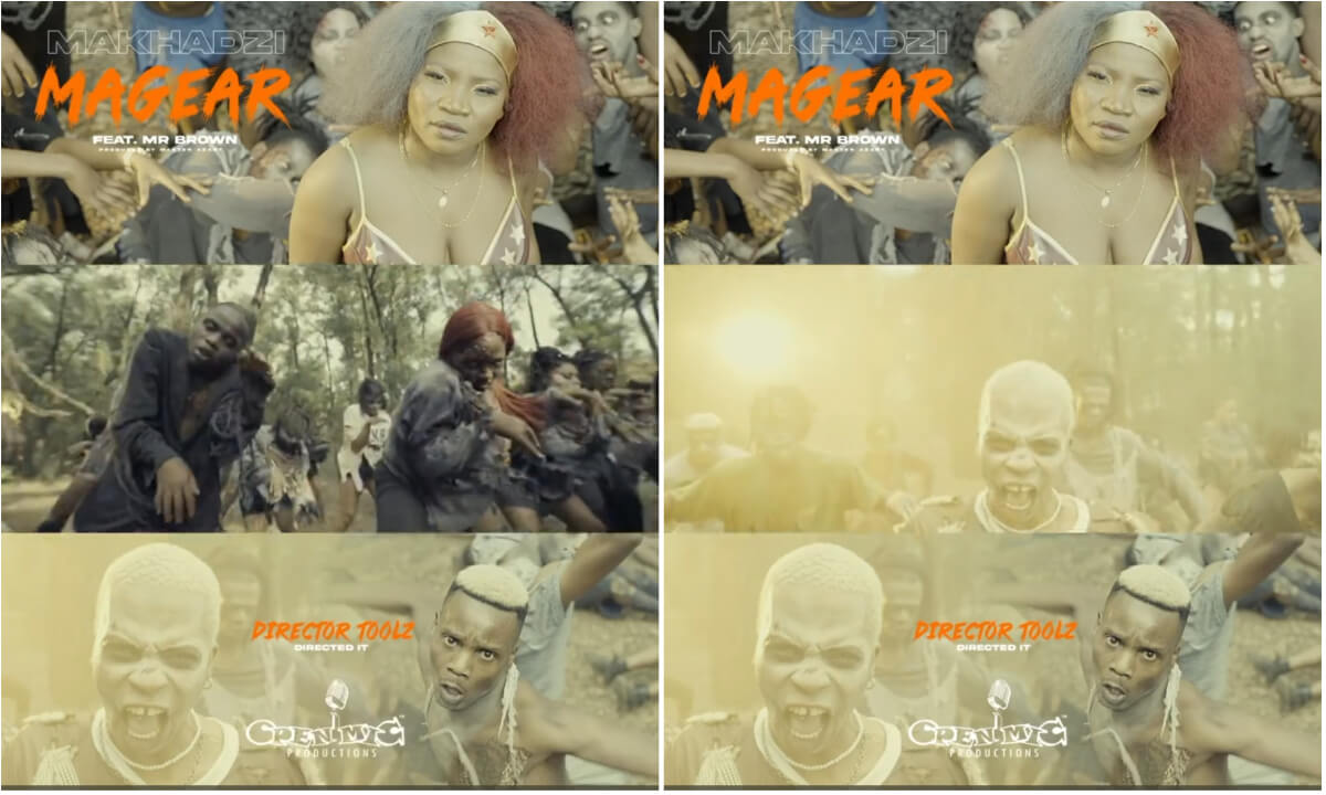 Makhadzi Zombie Inspired music video