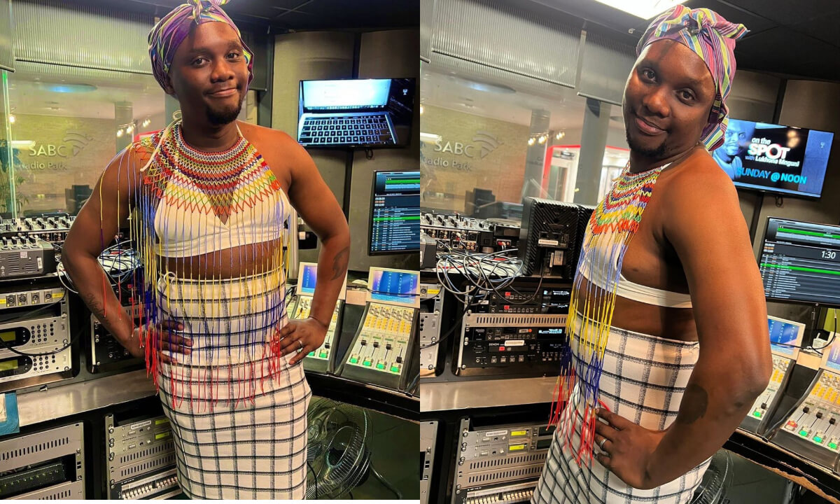 Mo Flava Rocks Up In Studio Wearing Bra and a skirt 