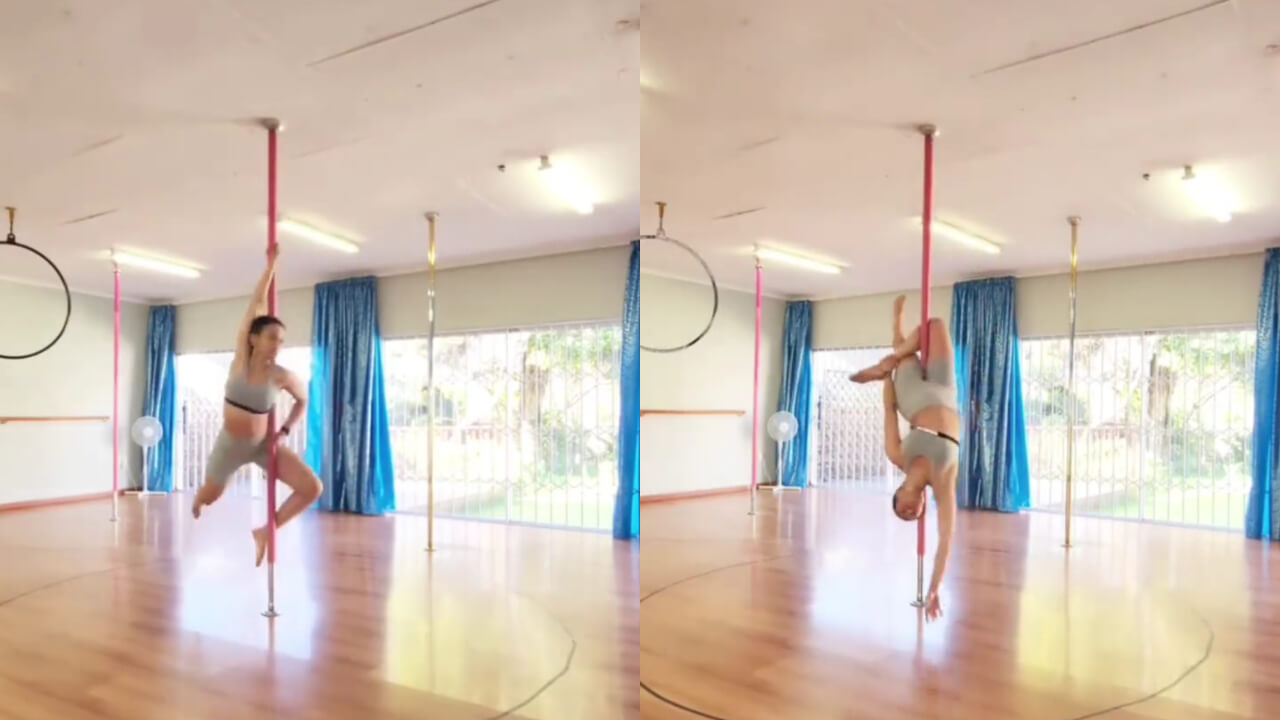 WATCH| Actress Pearl Thusi Pole Dancing Has Left Mzansi Asking For More