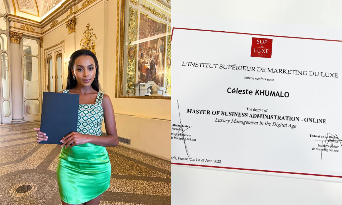 Celeste Khumalo Education Qualifications 