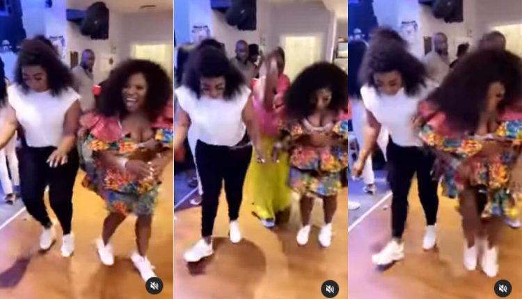 Video of Makhadzi dancing with Madam Boss