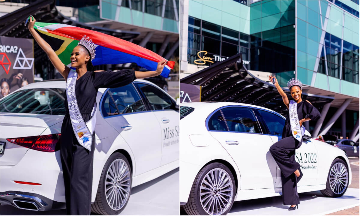 Fotos |  Dentro del nuevo Mercedes Benz de R2,5 millones de Miss SA