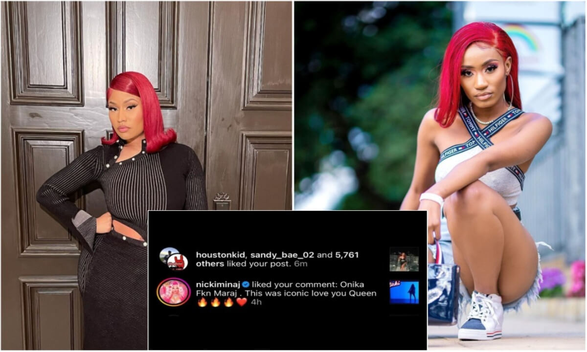 Nicki Minaj endorses her Zimbabwean wannabe Kikky Badass