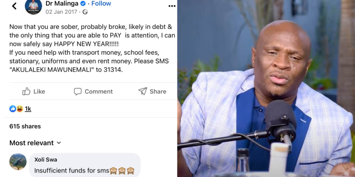 KARMA| Dr Malinga Exposed For Mocking Broke People In The Past