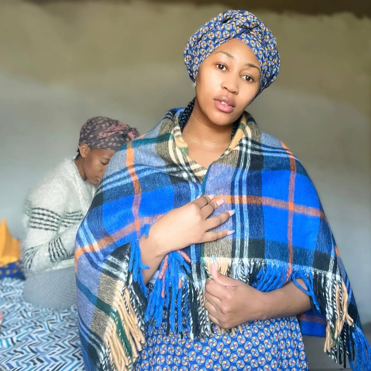 Umkhwenyana: Skeem Saam’ Khwezi’ Actress Samukele Mkhize Finally Shows Off Her Husband’s Face After Traditional Wedding