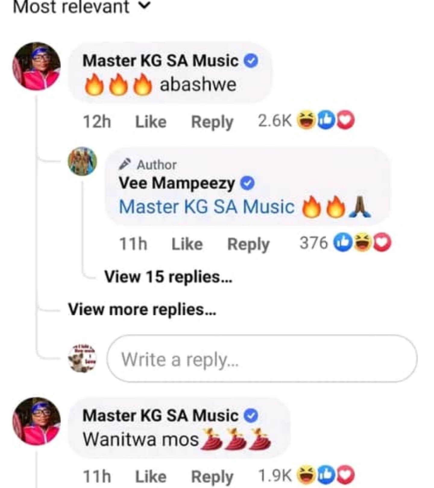 Vee Mampeezy Master KG