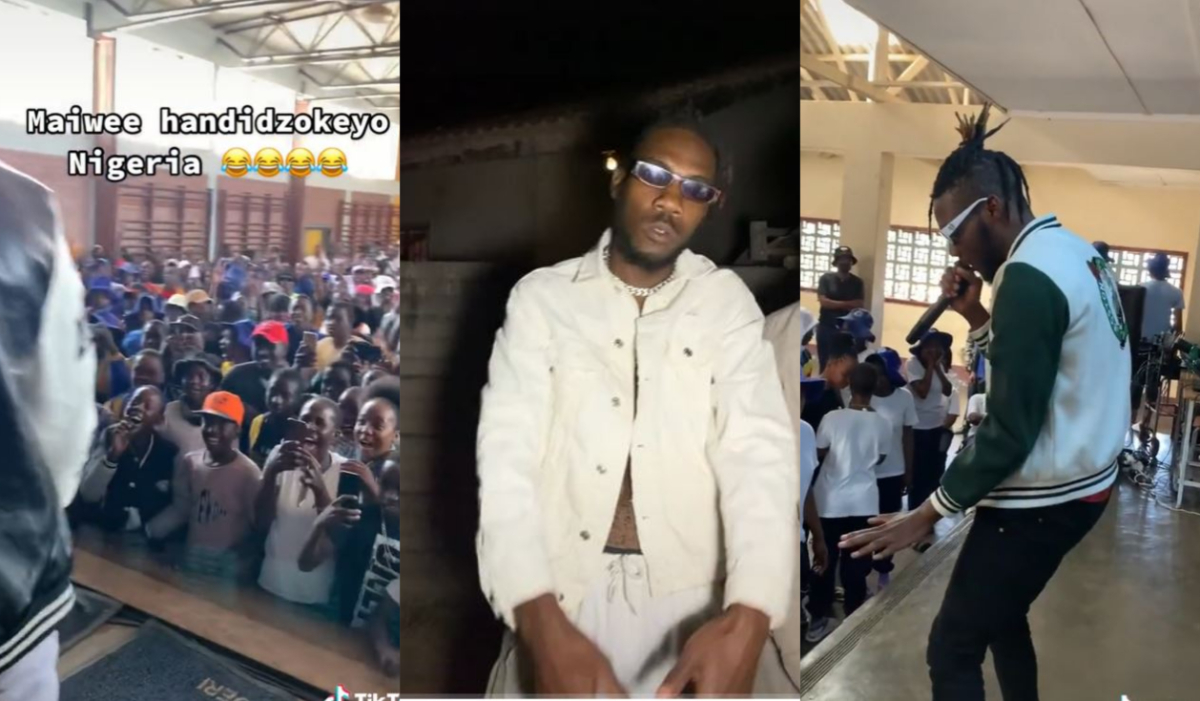 Watch| Zimbabwe's Burna Boy Look-alike Dupes School Kids With Performance Of Nigerian Muso's Songs