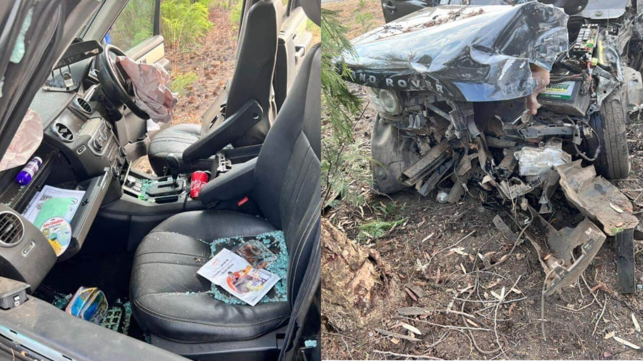 PICS| Madam Boss Involved In Car Accident