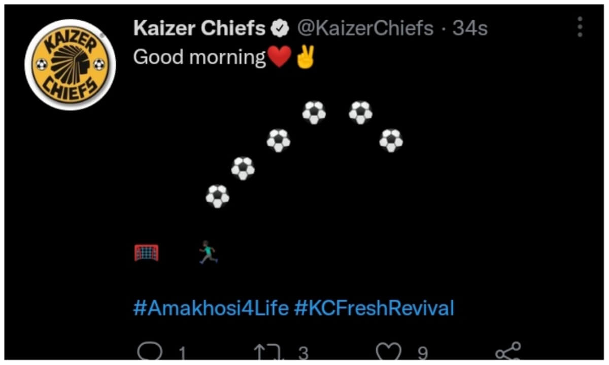 Kaizer Chiefs Pirates Tweet