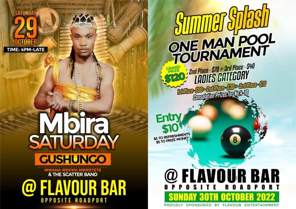  Mbira Saturday at Flavour Bar