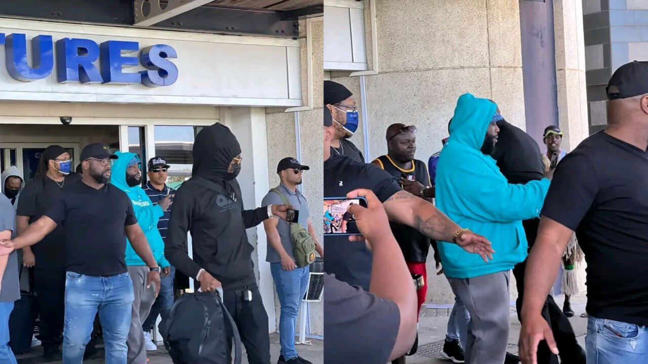 Rick Ross Arrives In Zimbabwe 