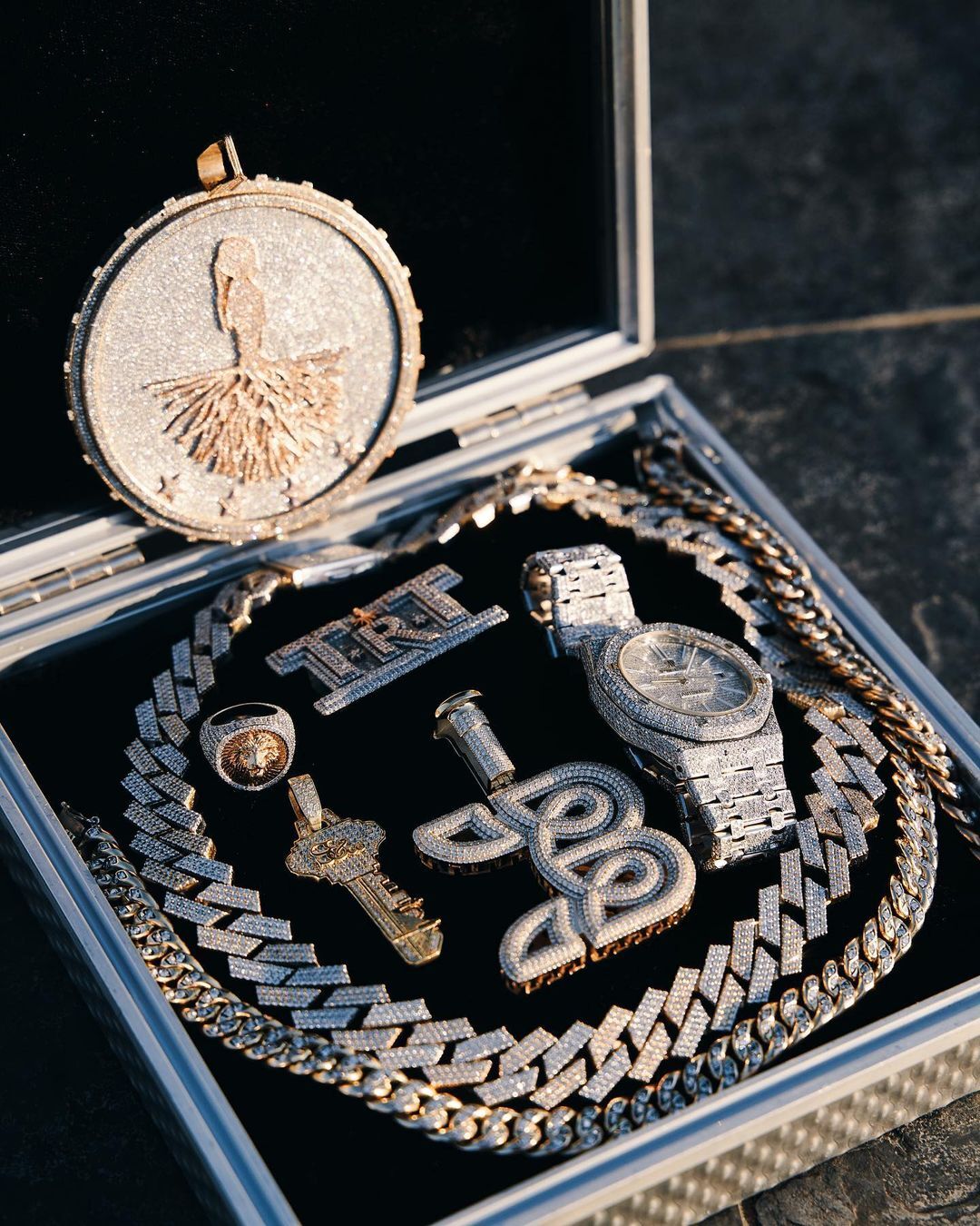 Nyovest's jewellery collection.